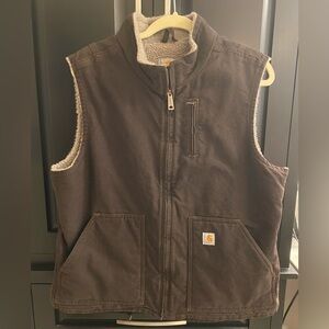 Carhartt Beige Sherpa Vest